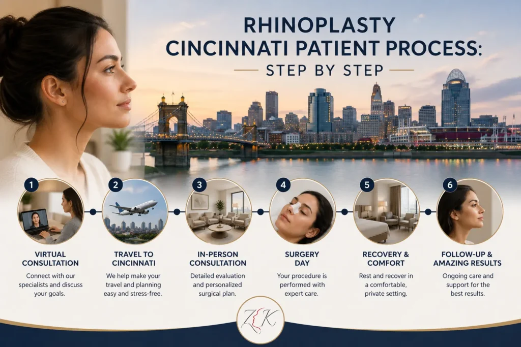 rhinoplasty Cincinnati patient process